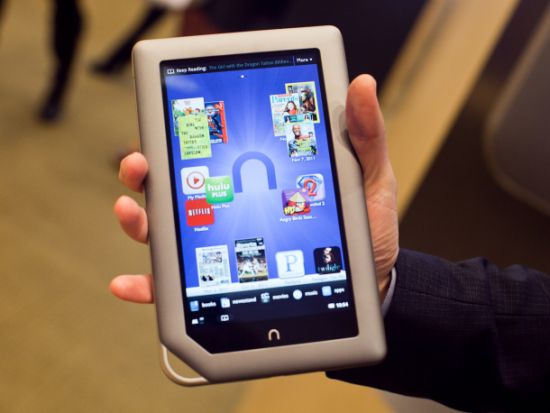 nook tablet Barnes & Noble introduces the $199 8GB Nook Tablet