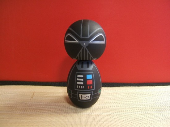 Star Wars inspired Kokeshi dolls make for great collectibles doll daarth 550x412 Star Wars inspired Kokeshi dolls make for great collectibles