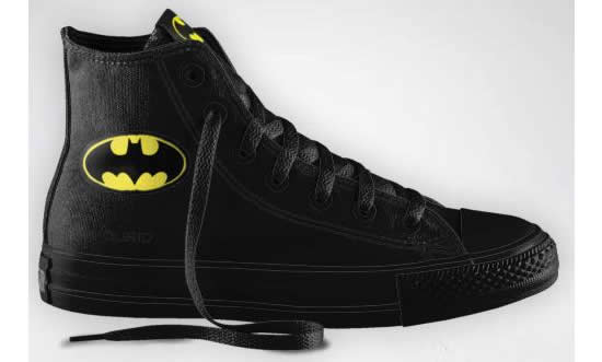 superhero sneakers with the customizable DC Comics Converse huck Taylors 2 DC Comics Converse Chuck Taylors lets you customize your own superhero sneakers
