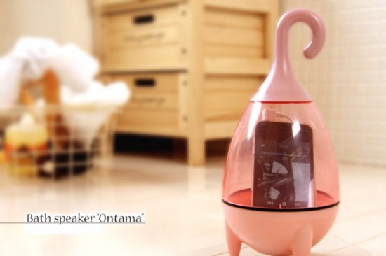 The Ontama Speaker: Listen to music in the shower ontama speaker 1 550x366 The Ontama Speaker: Listen to music in the shower