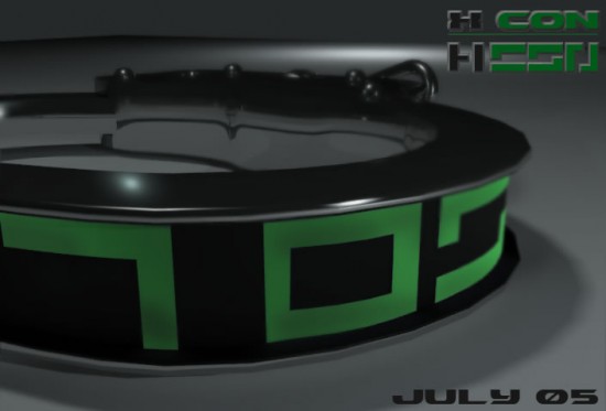 The fantastic X CON Handcuff Shaped Watch Design handcuff watch 4 550x373 The fantastic X CON Handcuff Shaped Watch Design