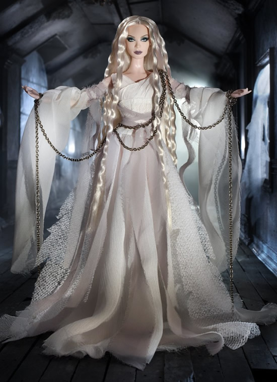 Haunted Beauty Ghost Barbie Doll is apt for Halloween ghost barbie 1 Haunted Beauty Ghost Barbie Doll is apt for Halloween