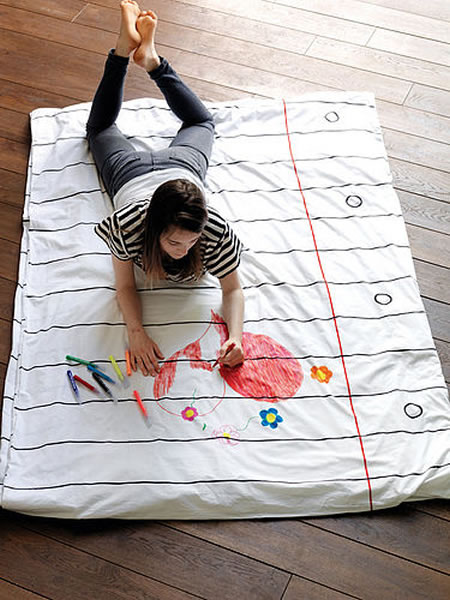 Doodle Duvet Cover 1 It’s Fun to sleep on Doodle Duvet