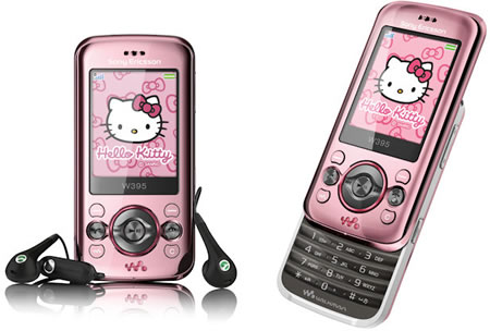 Sonyericsson W395 Hello Kitty Sony Ericsson W395 Hello Kitty limited edition looks adorable