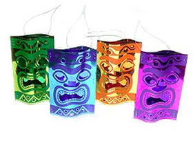 decoration 3 D Decorative Foil Tikis from Hilo Hattie