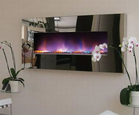 electroscape Burn you desires with a Platonic Electroscape Designer Fireplace