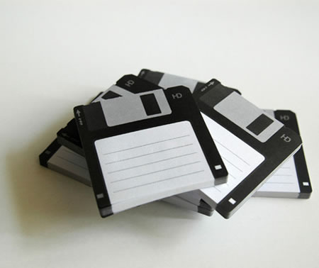 floppy disks notes 2 Disk it notes make you nostalgic over floppy disks