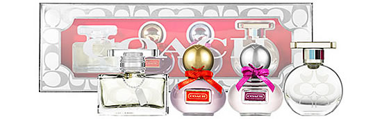 house of coach coffret set The House of Coach Coffret Set: Four perfumes in one convenient box