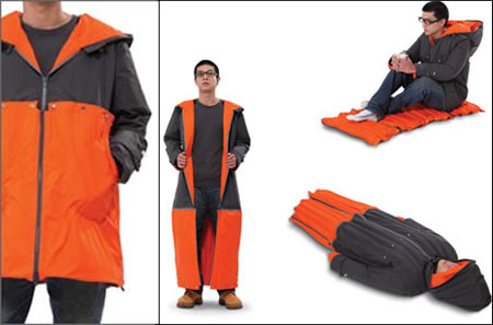 sleeping coat Sleeping Coat concept makes Camps and more a cakewalk!