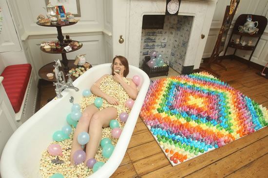 Edible+hotel UK A hotel made out of cake: Your dreams come true