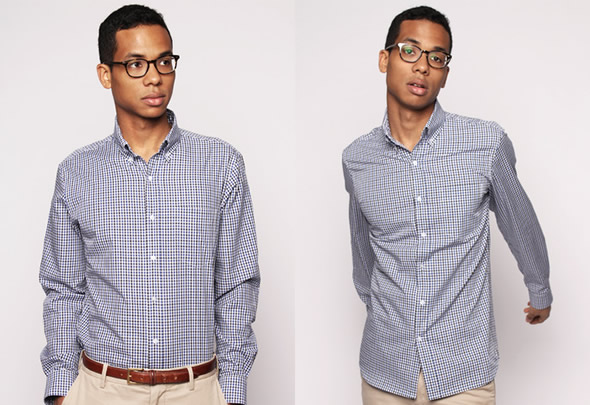 The Wool&Prince button down shirts can be worn for a 100 days without washing wool and prince The Wool&Prince button down shirts can be worn for a 100 days without washing