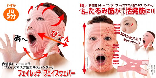 facewaver face stretcher mask 2 Look Beautiful and Young with Facewaver Exercise Mask