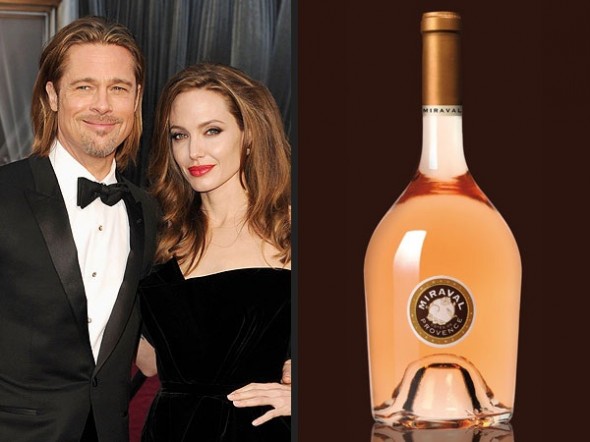 Cheers to Brad Pitt and Angelina Jolie’s Wine! pitt jolie wine 590x442 Cheers to Brad Pitt and Angelina Jolie’s Wine!